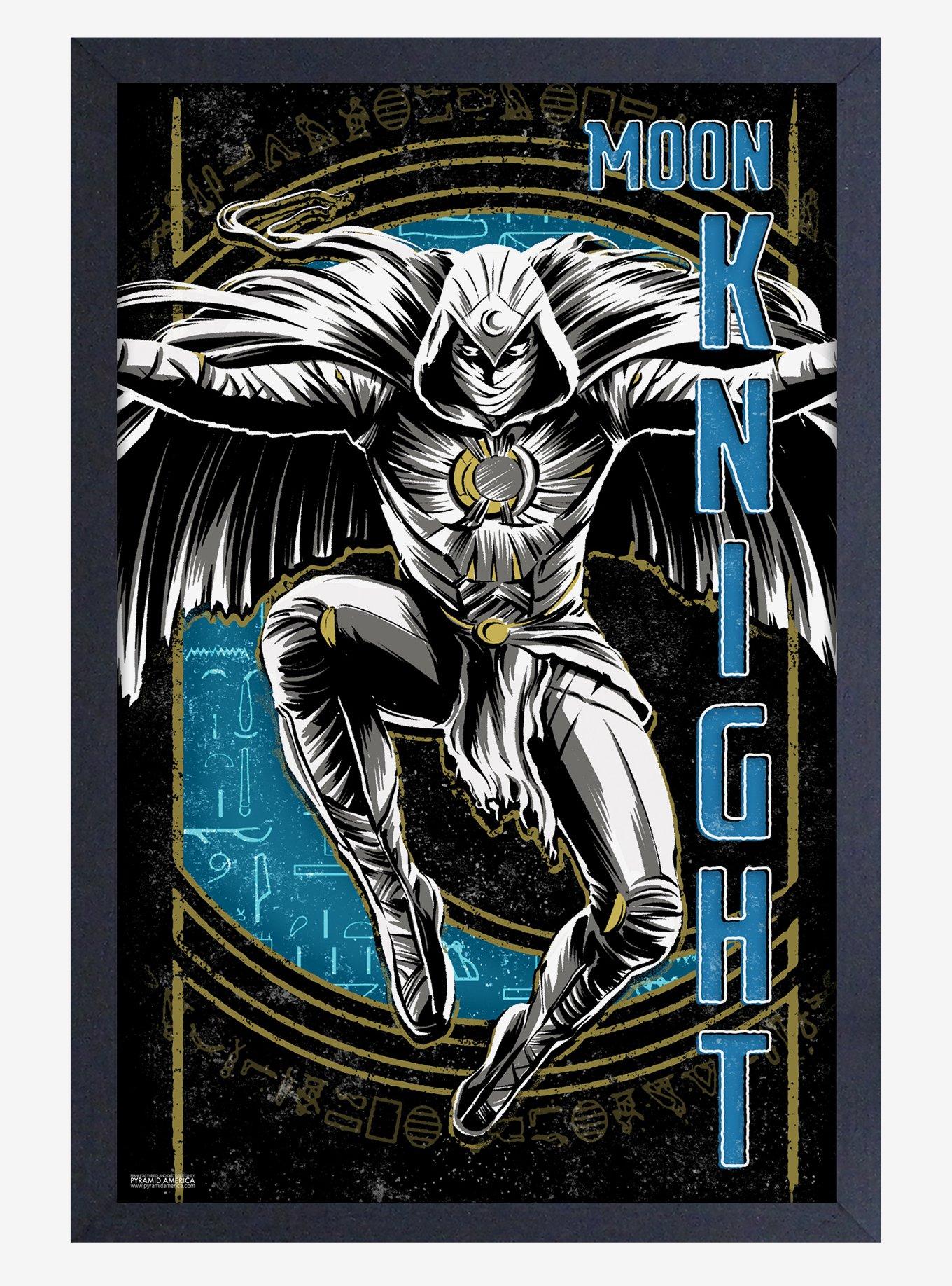 Marvel Moon Knight Lunge Framed Wood Wall Art, , hi-res