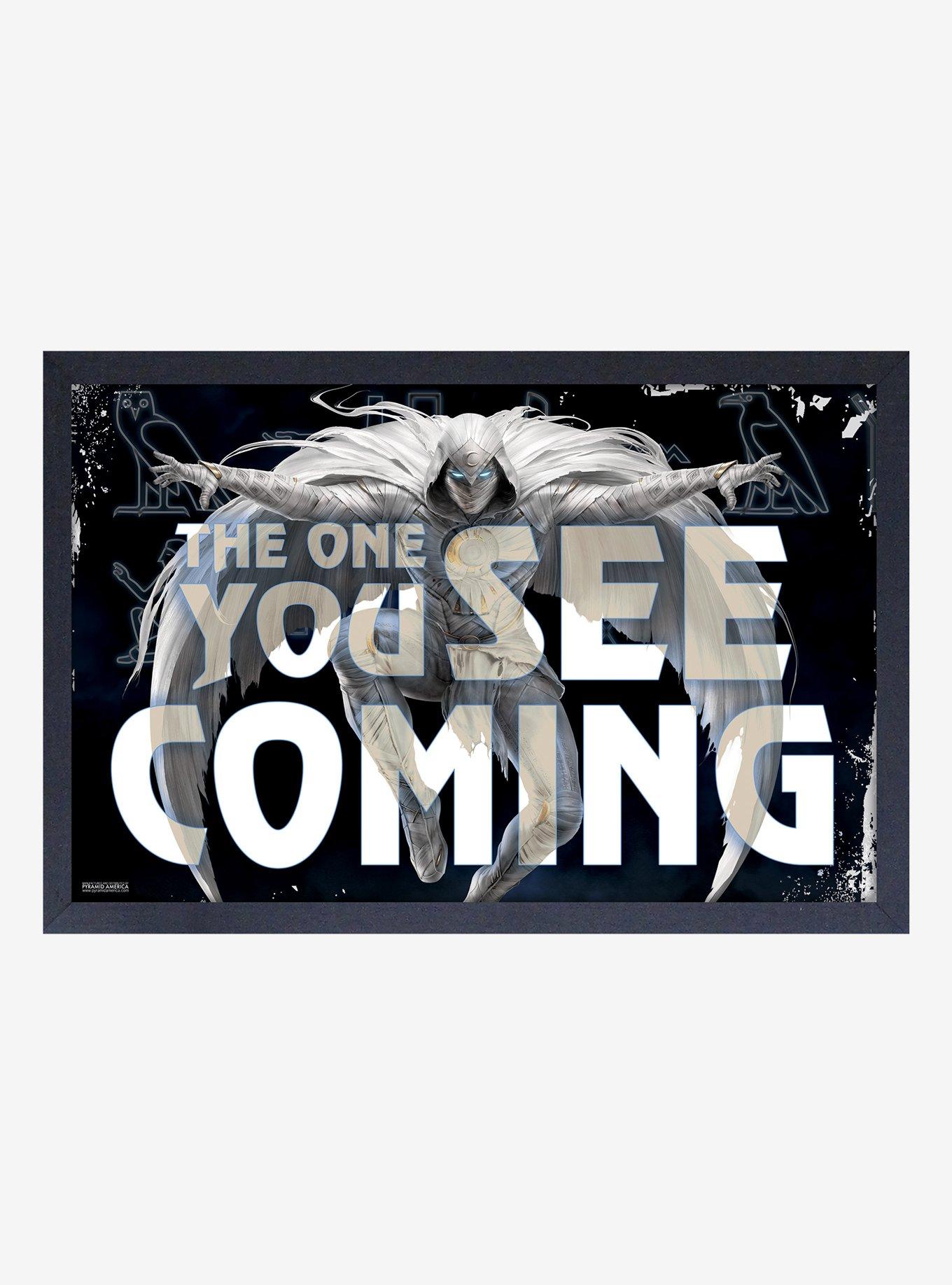 Marvel Moon Knight See Me Coming Framed Wood Wall Art, , hi-res