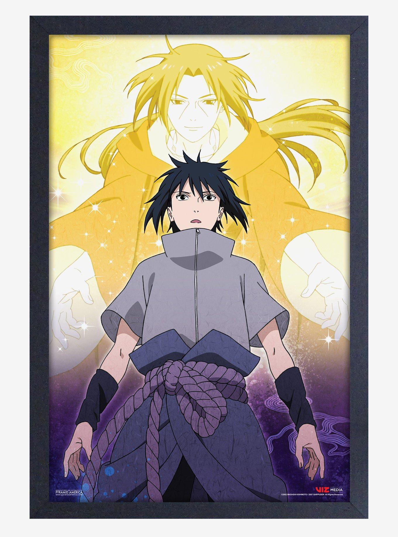 Pyramid America Naruto Poster - Naruto Shippuden - Naruto Group - 11 x 17  Framed Poster Wall Art, Ideal for Bedroom Decor, Home Decor, Office Decor 