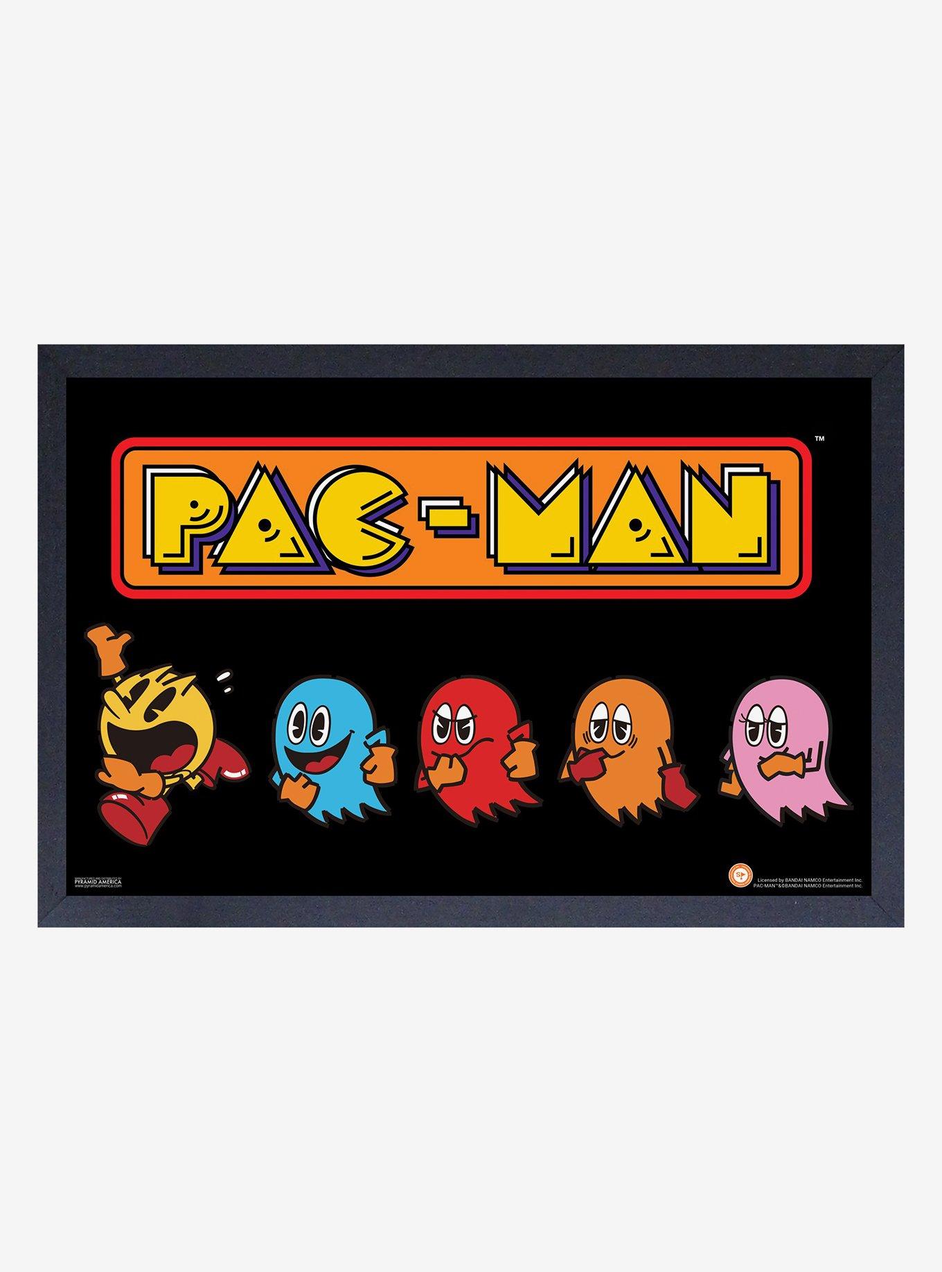 Pac-Man Chased Framed Wood Wall Art, , hi-res