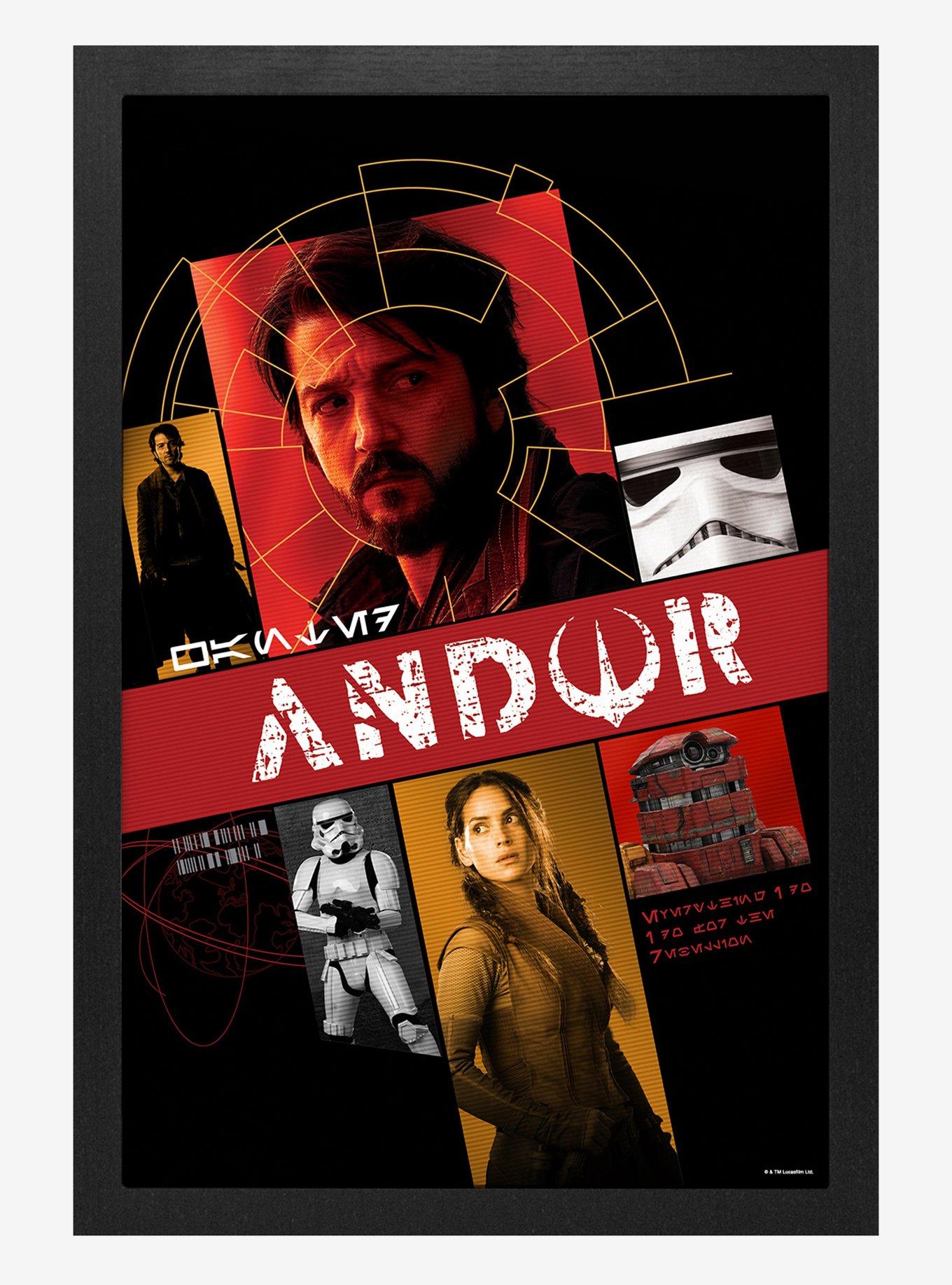 Star Wars Andor Grid Framed Wood Wall Art, , hi-res view 1
