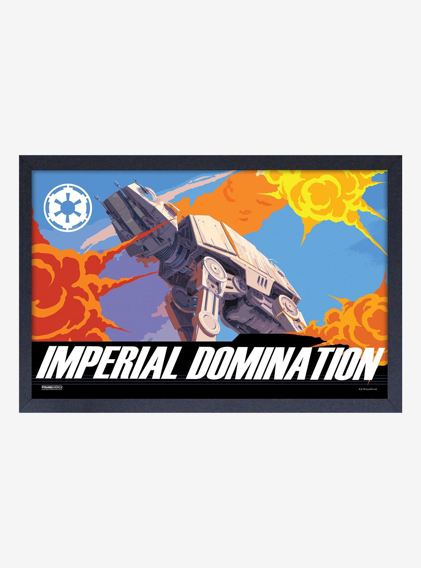 Star Wars Imperial Domination Framed Wood Wall Art, , hi-res