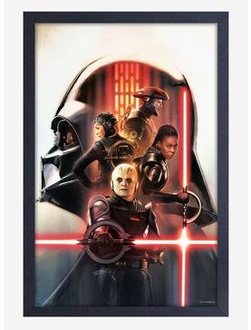 Star Wars Obi-Wan Vader Group Framed Wood Wall Art, , hi-res