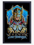 Marvel Thor Love And Thunder Masked Thor Framed Wood Wall Art, , hi-res
