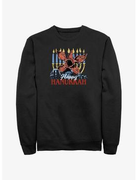Stranger Things Demogorgon Happy Hanukkah Sweatshirt, , hi-res