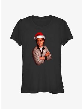 Stranger Things Santa Steve Girls T-Shirt, , hi-res