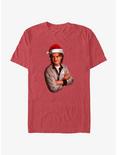 Stranger Things Santa Steve T-Shirt, RED HTR, hi-res