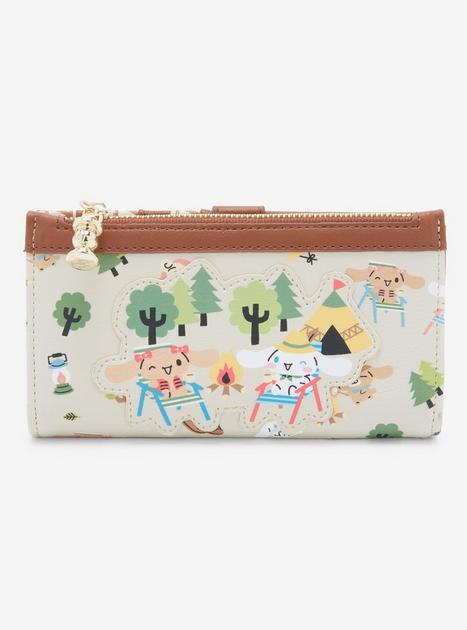 Sanrio cheapest Cinnamoroll camping icons all over print mini backpack purse Boxlunch