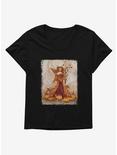 Pumpkin Queen Womens T-Shirt Plus Size by Amy Brown, , hi-res