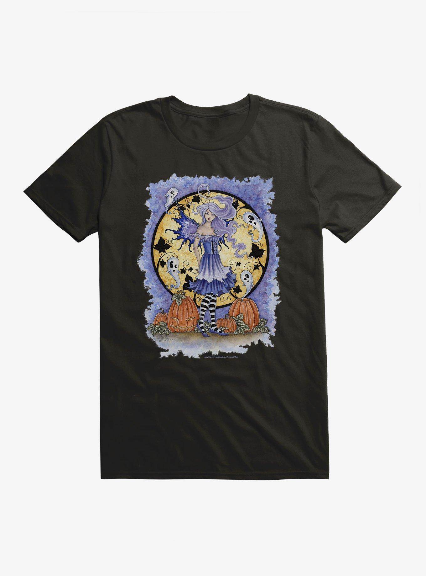 Haunted Pumpkin Patch T-Shirt by Amy Brown, , hi-res