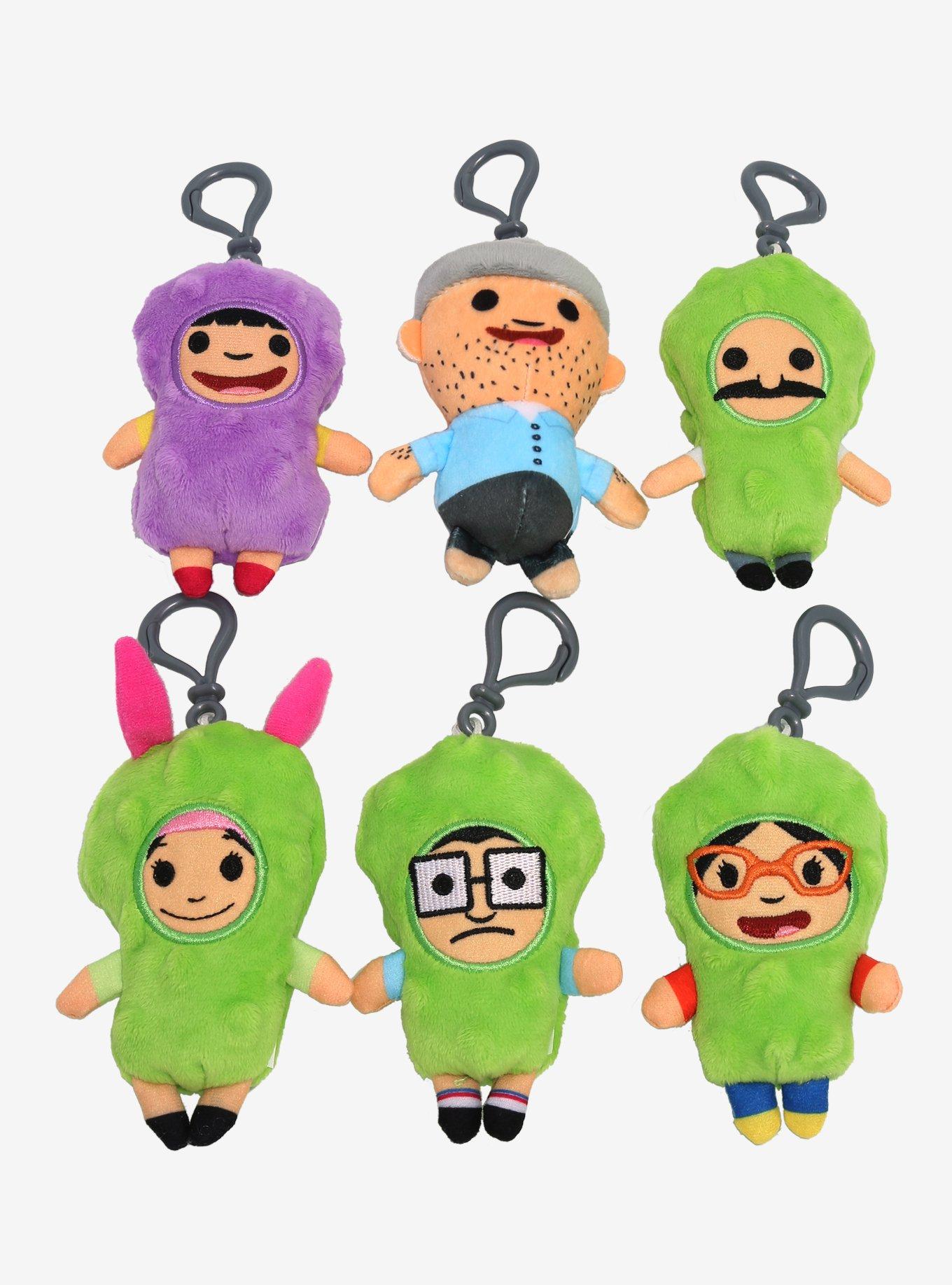 Bob's Burgers Blind Box Pickle Plush Key Chain Hot Topic
