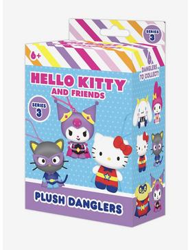 Hello Kitty And Friends Series 3 Heroes Blind Bag Plush Key Chain, , hi-res