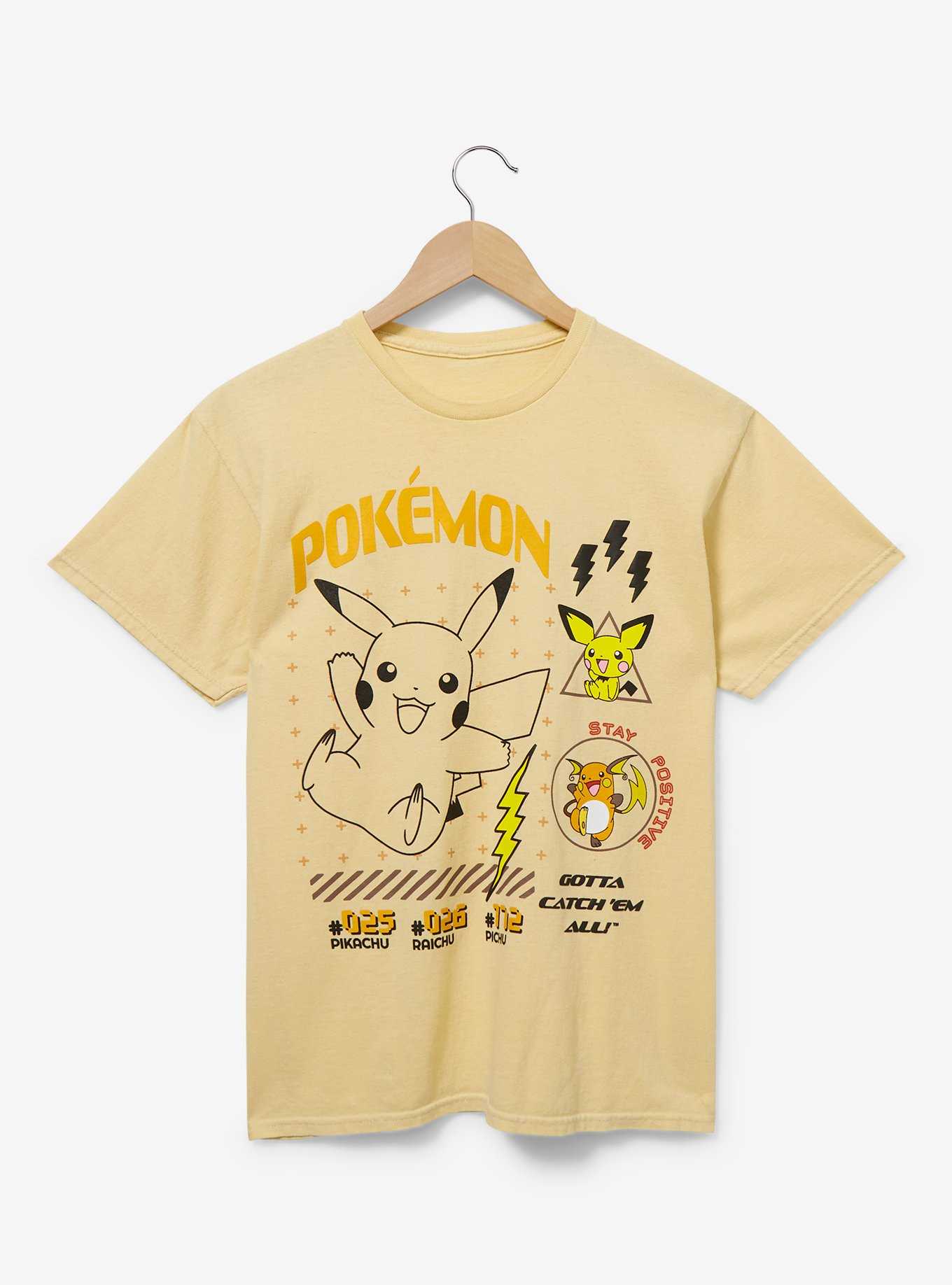 Pokémon Pikachu Evolutions Women’s T-Shirt  - BoxLunch Exclusive, , hi-res