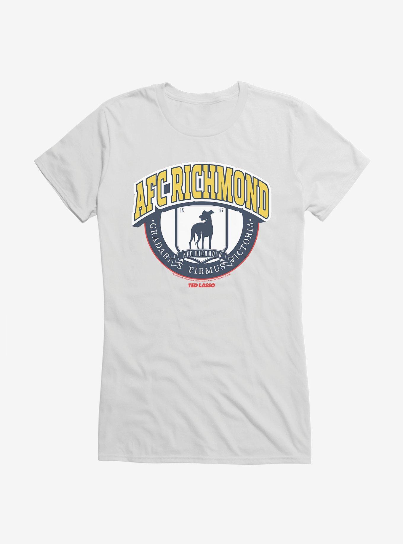 Ted Lasso AFC Richmond Emblem Girls T-Shirt, WHITE, hi-res