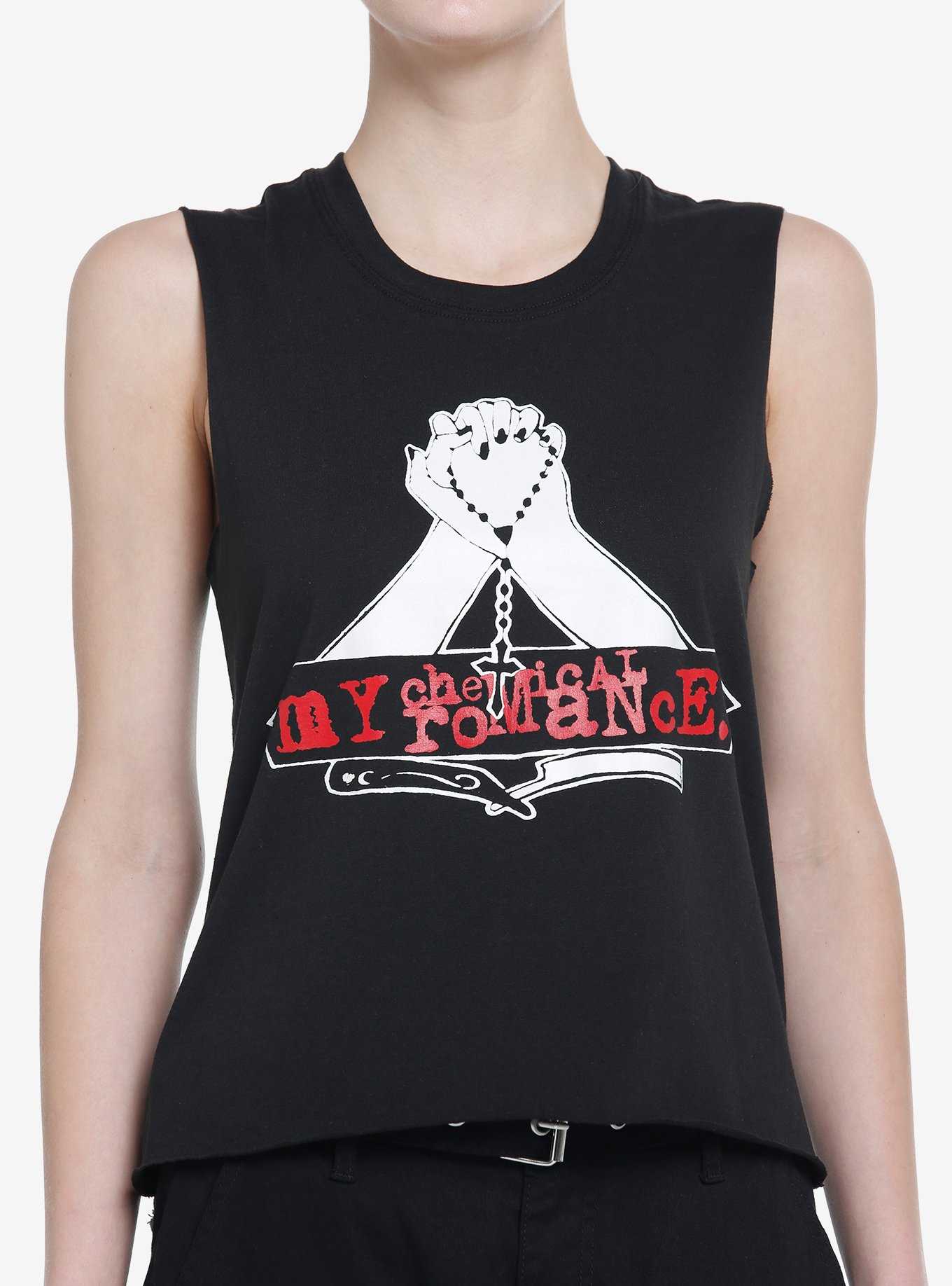 My Chemical Romance Prayer Girls Muscle Tank Top, , hi-res