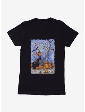 Halloween Tree Womens T-Shirt by Amy Brown, , hi-res