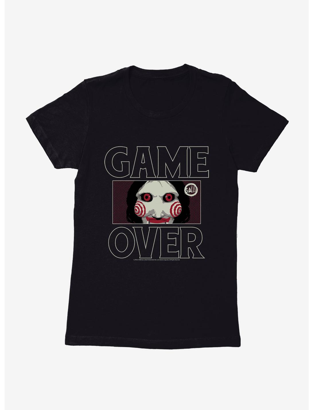 Saw Game Over Womens T-Shirt, BLACK, hi-res
