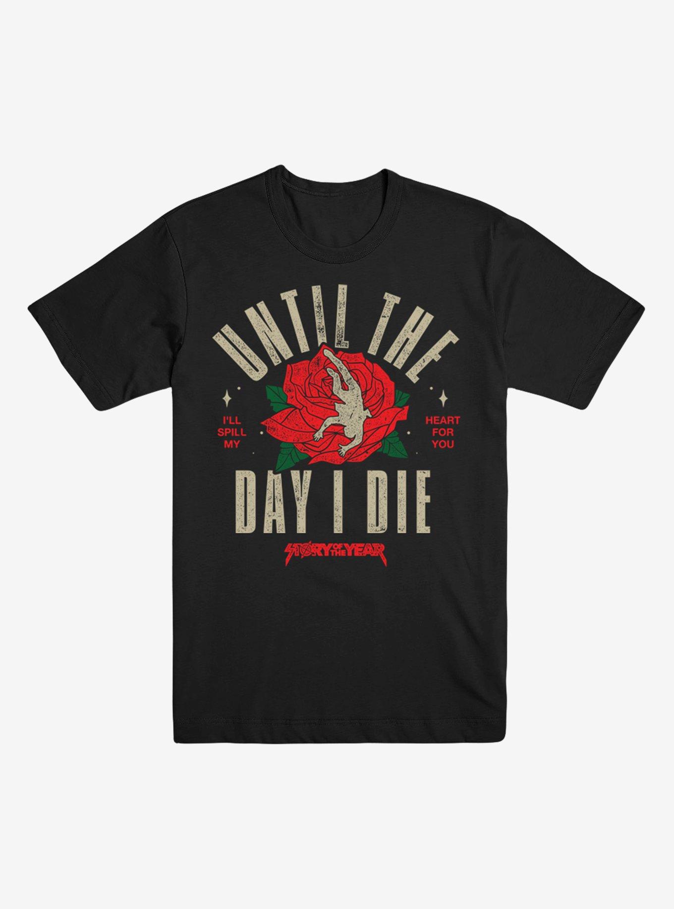 Story Of The Year Until The Day I Die T-Shirt, BLACK, hi-res