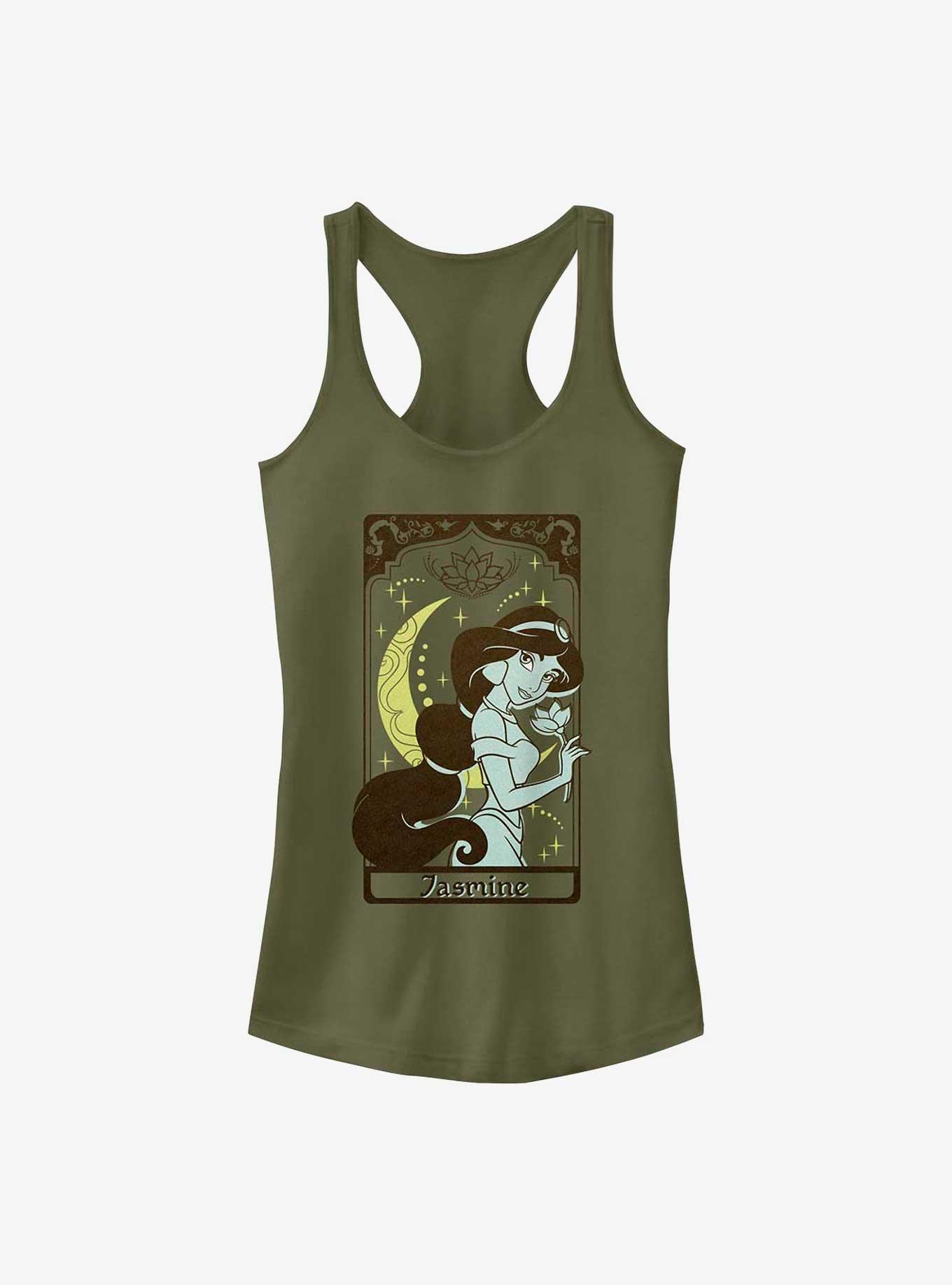 Disney Aladdin Tarot Card Jasmine Girls Tank