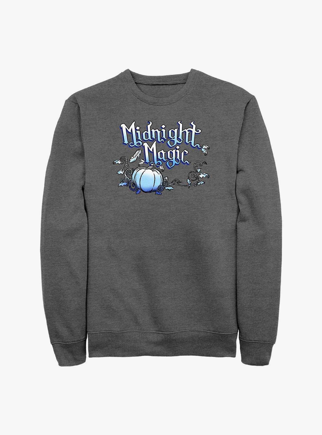 Disney Cinderella Midnight Magic Sweatshirt, CHAR HTR, hi-res
