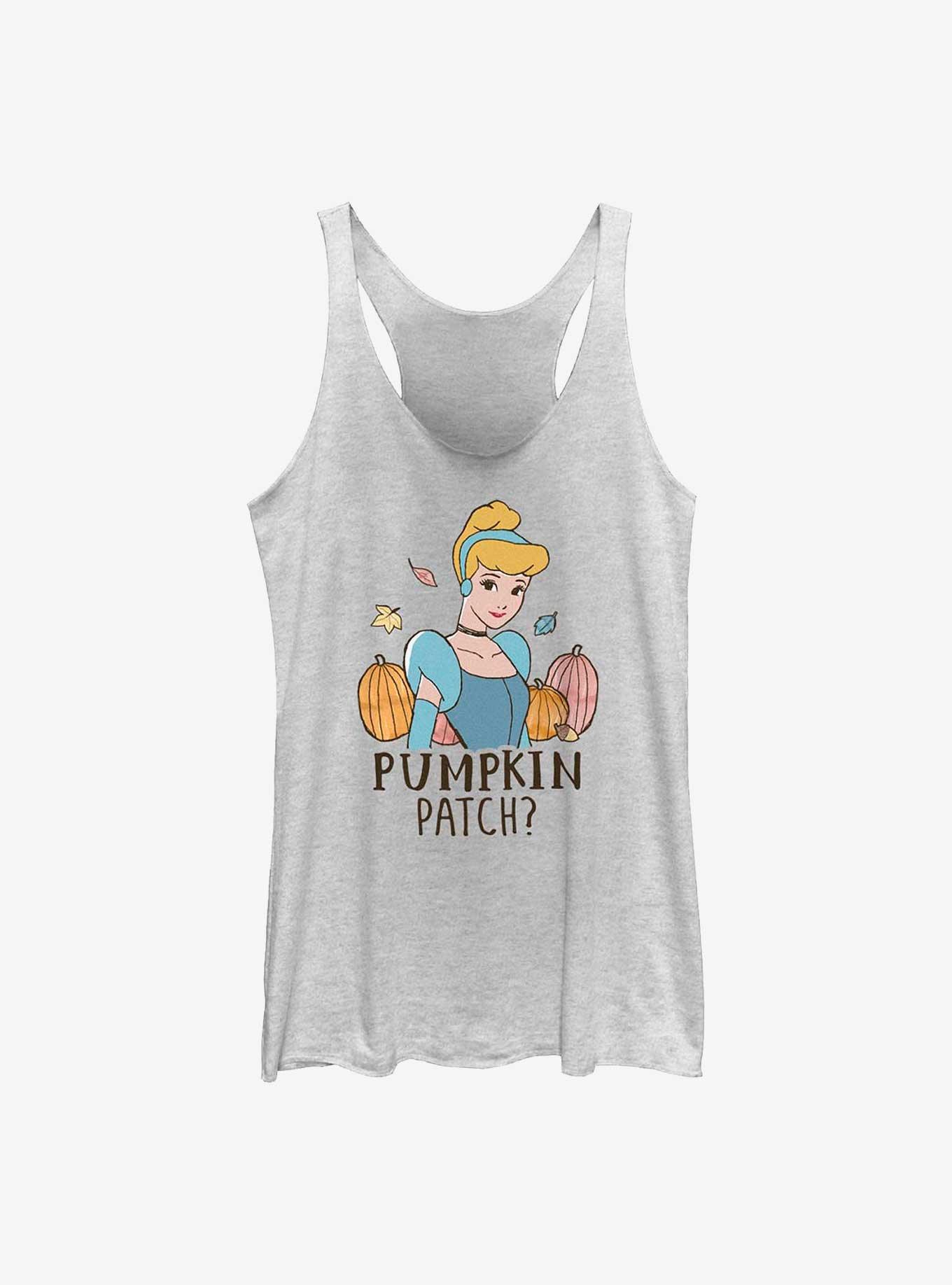 Disney Cinderella Pumpkin Princess Girls Tank, WHITE HTR, hi-res