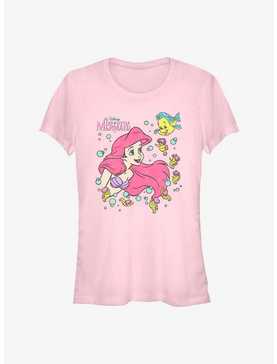Disney The Little Mermaid Ariel, Flounder And Friends Girls T-Shirt, , hi-res