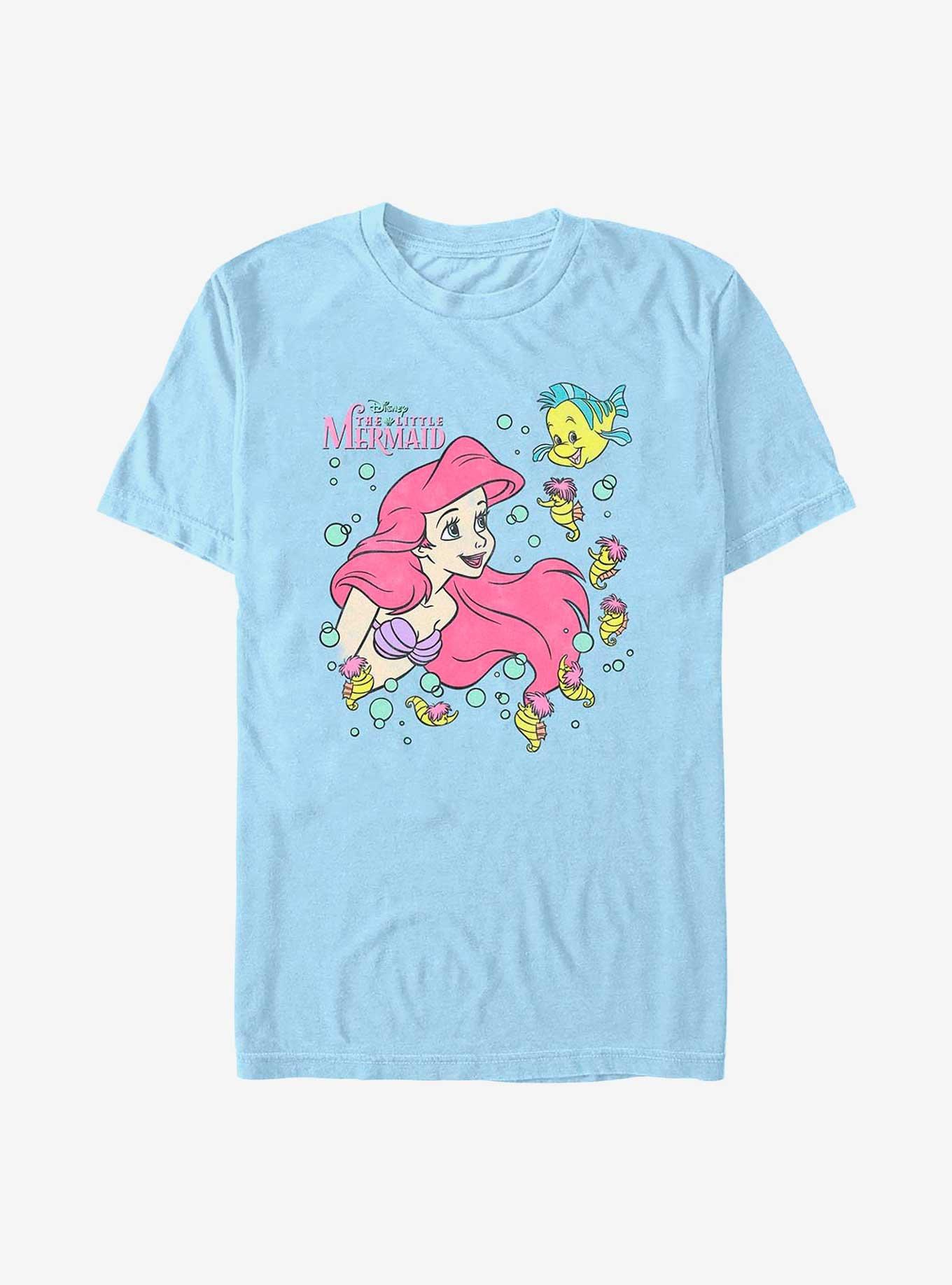 Disney The Little Mermaid Ariel, Flounder And Friends T-Shirt