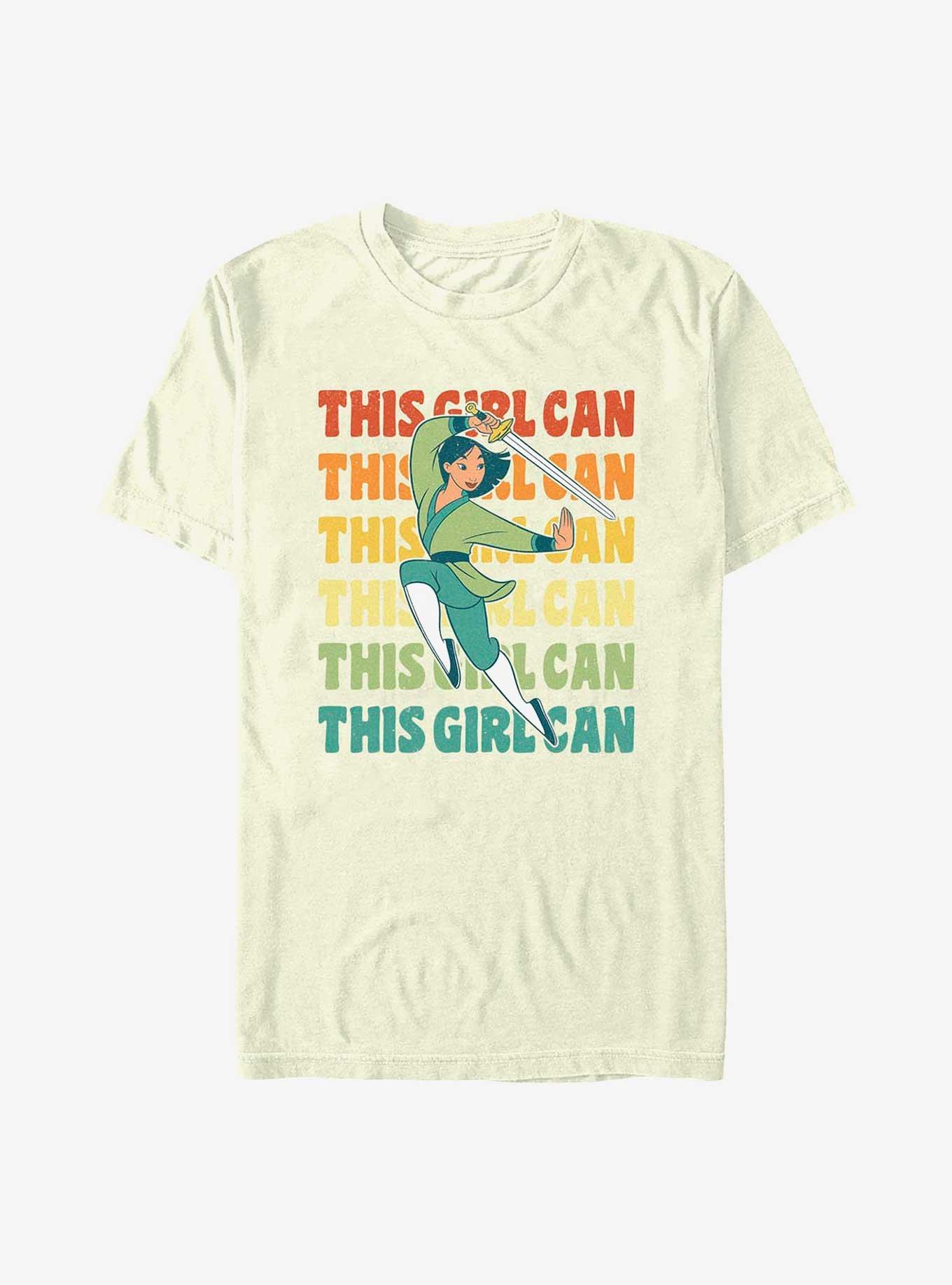 Disney Mulan This Girl Can T-Shirt, NATURAL, hi-res