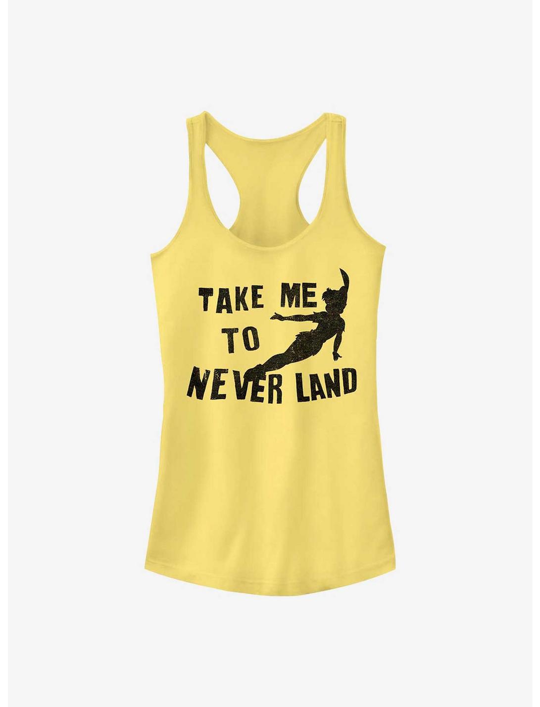 Disney Peter Pan Take Me To Neverland Girls Tank, BANANA, hi-res