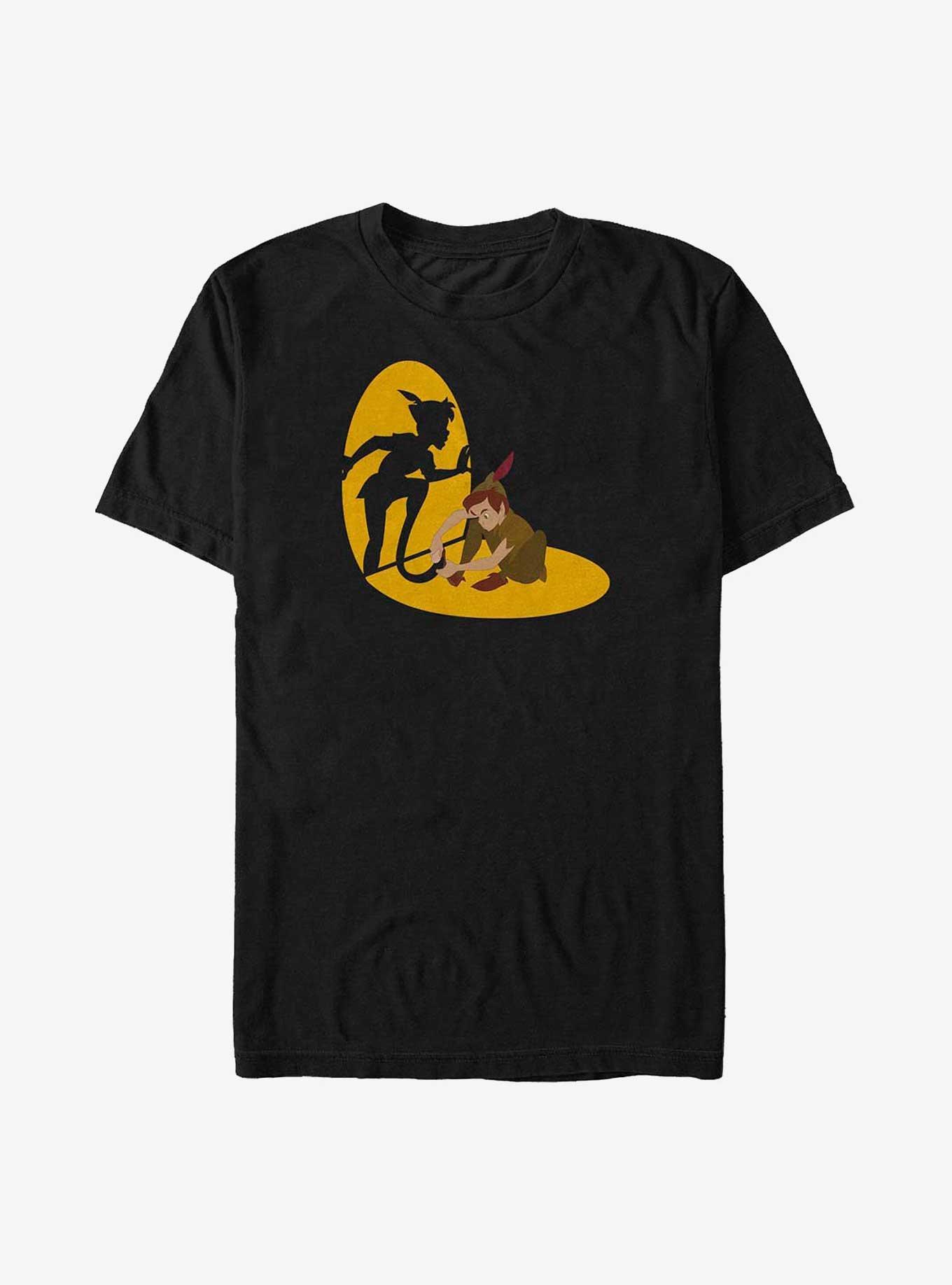 Disney Peter Pan Shadow Spotlight T-Shirt, BLACK, hi-res