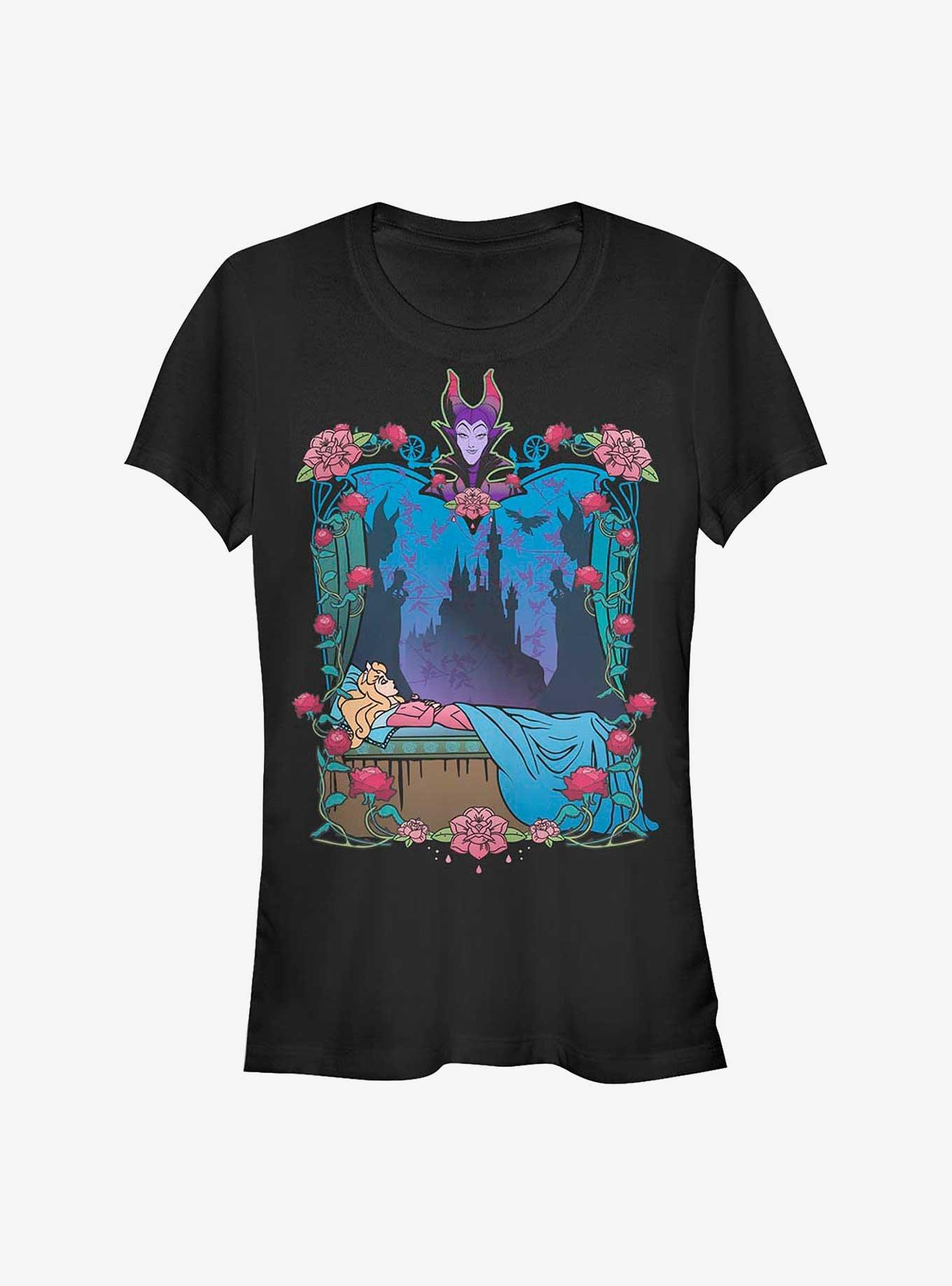 Disney Sleeping Beauty Aurora & Maleficent Sleep Well Girls T-Shirt