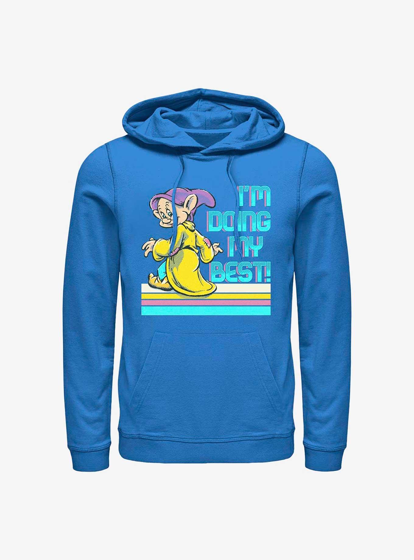 Disney Snow White and the Seven Dwarfs Best Dopey Can Hoodie, ROYAL, hi-res