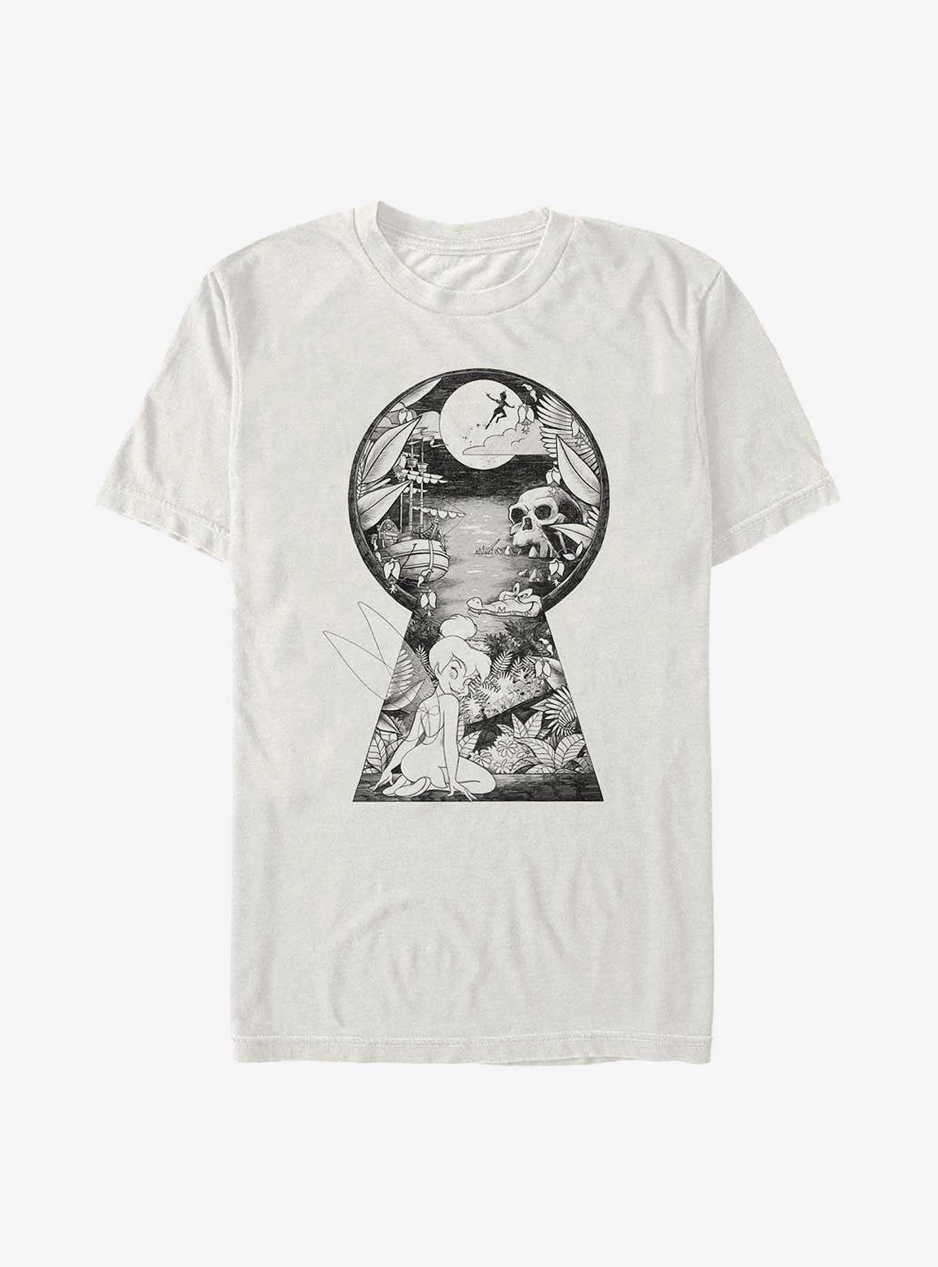 Disney Tinker Bell Keyhole To Neverland T-Shirt