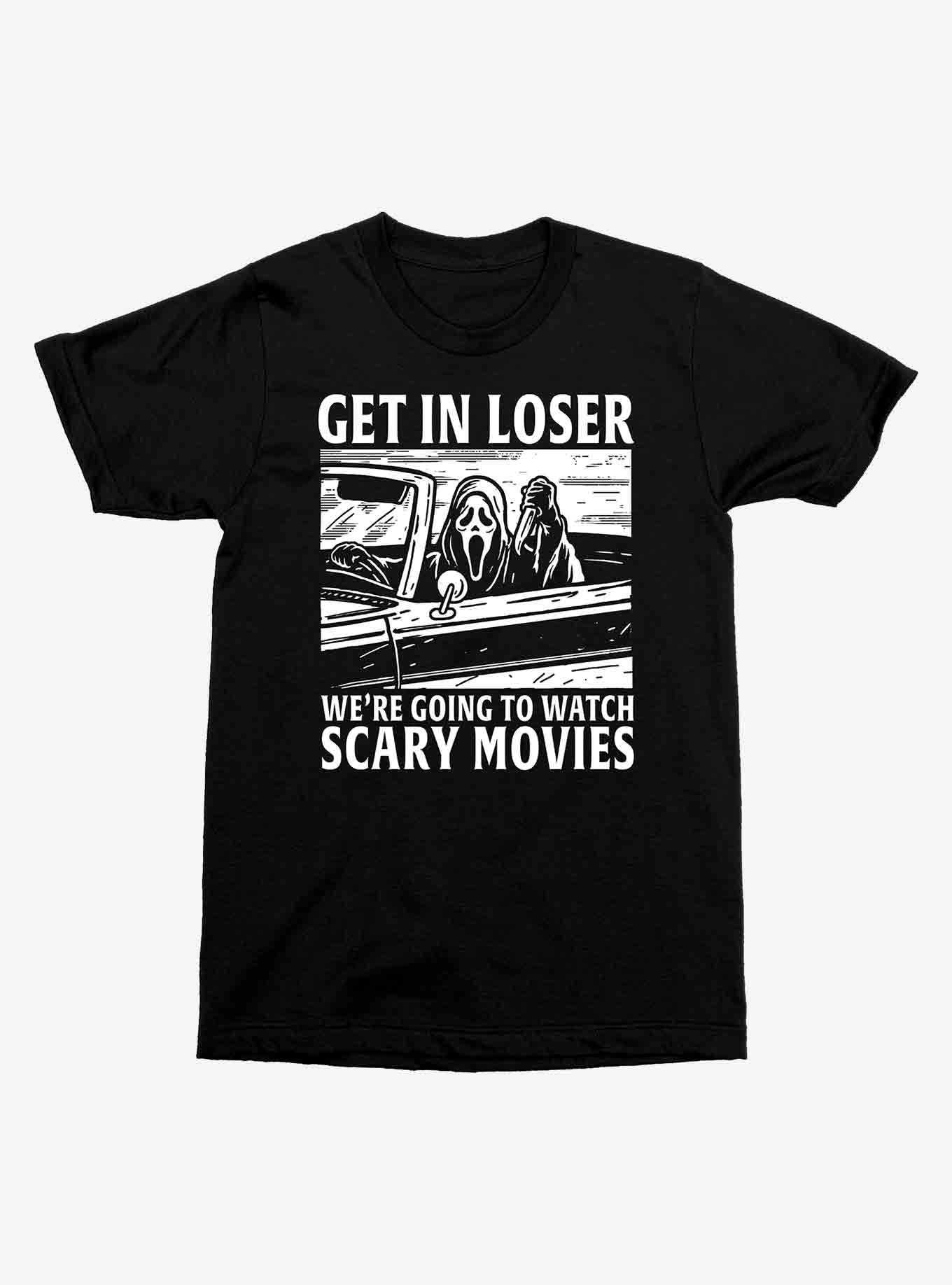 Scream We're Going To Watch Scary Movies T-Shirt, , hi-res
