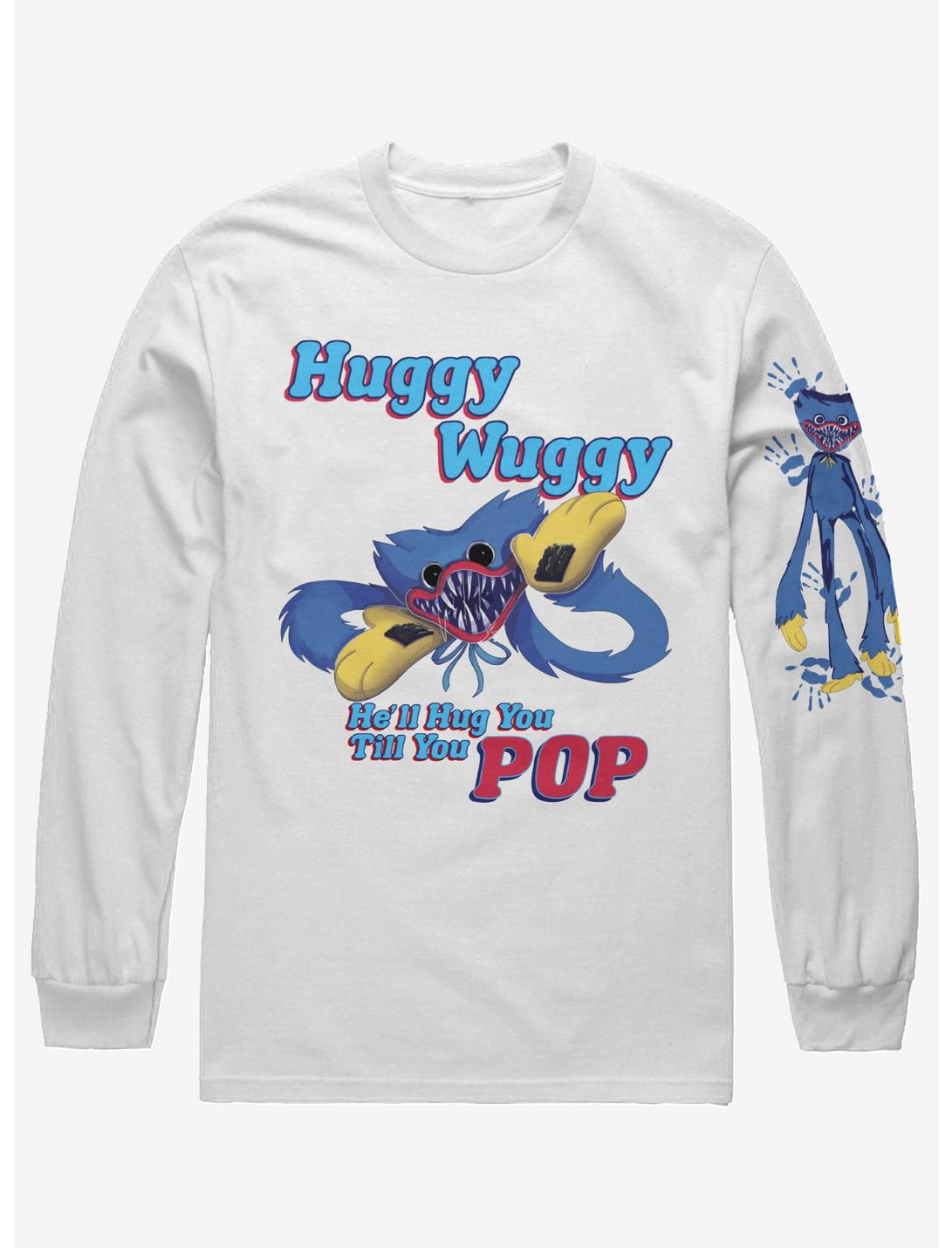 Poppy Playtime Huggy Wuggy Long-Sleeve T-Shirt, MULTI, hi-res