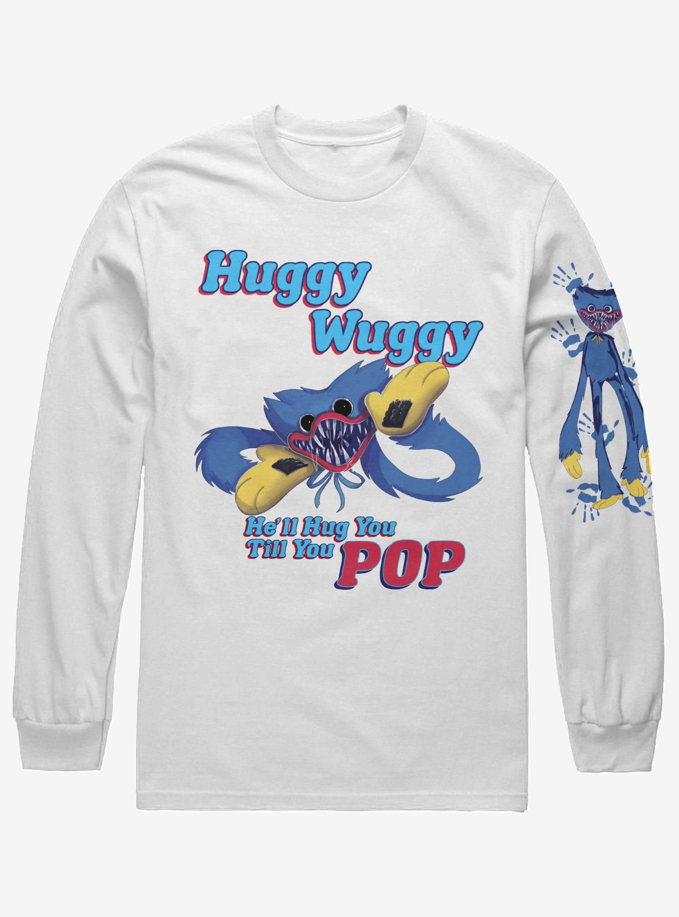 Poppy Playtime Huggy Wuggy Long-Sleeve T-Shirt, MULTI, hi-res