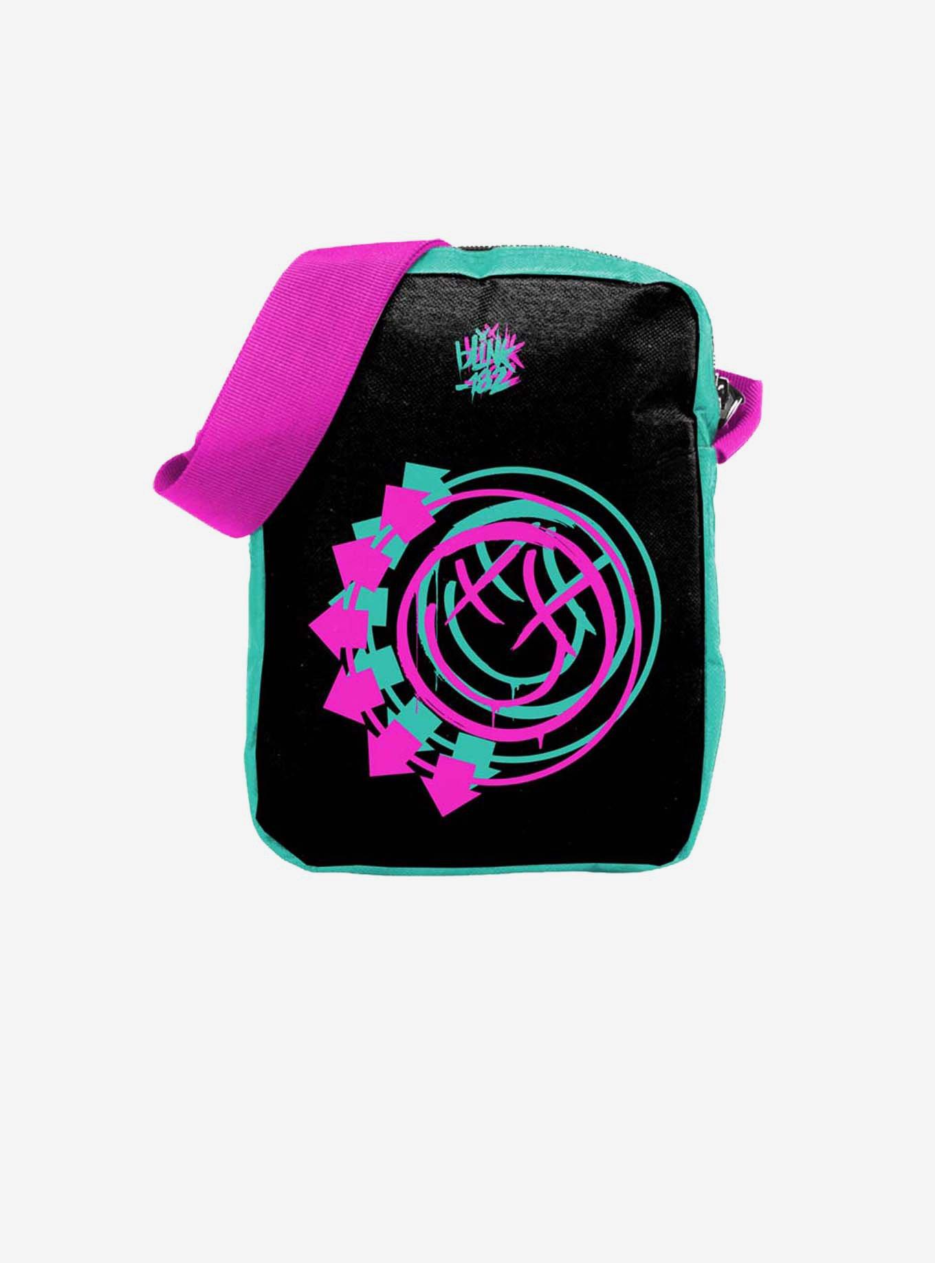 Borsa A Tracolla Rocksax Marilyn Manson - Red Lips - Tela 900D - Per Scuola E Festival - 3