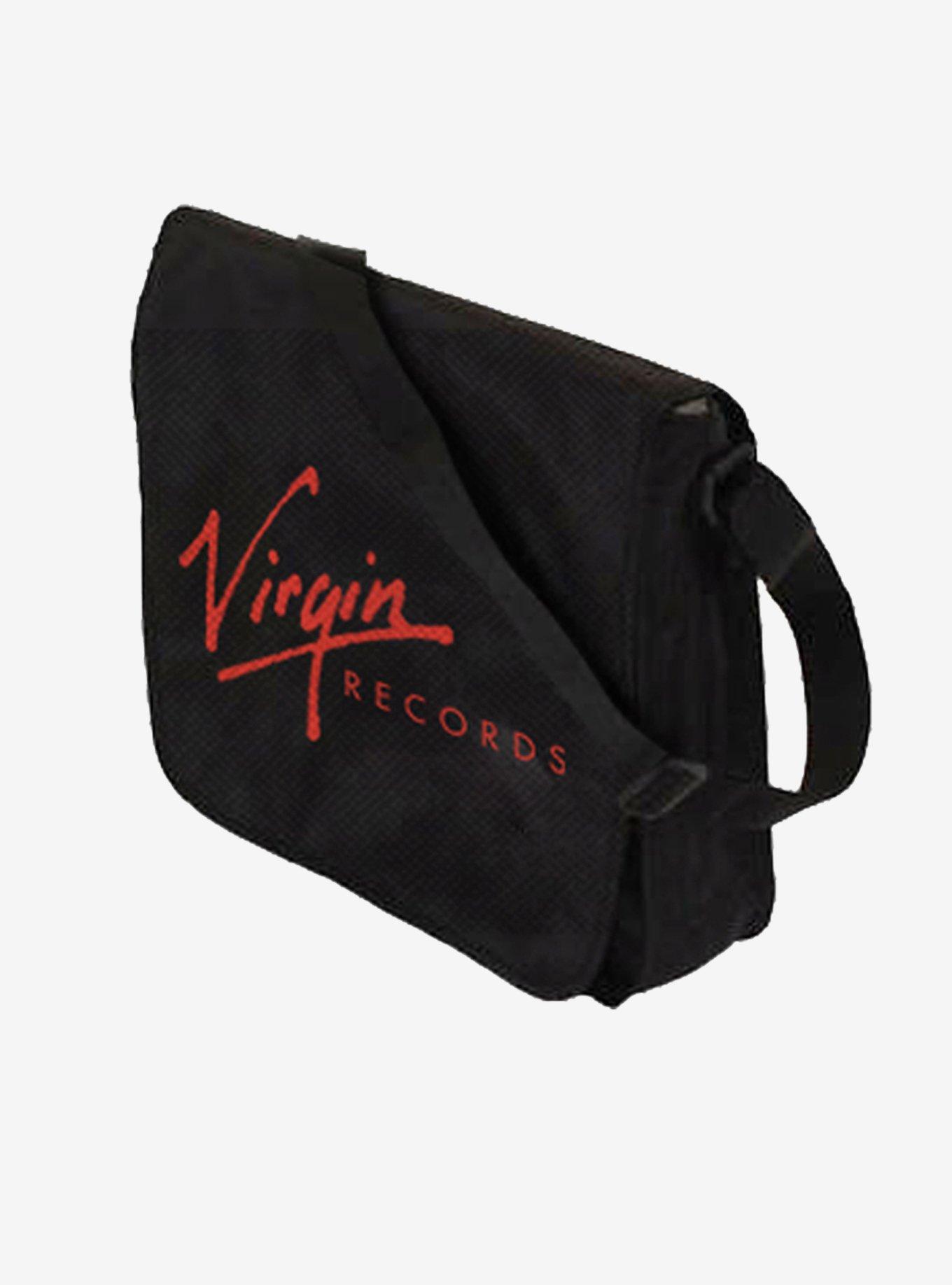 Rocksax Virgin Records Flap Top Record Crossbody Messenger Bag, , hi-res