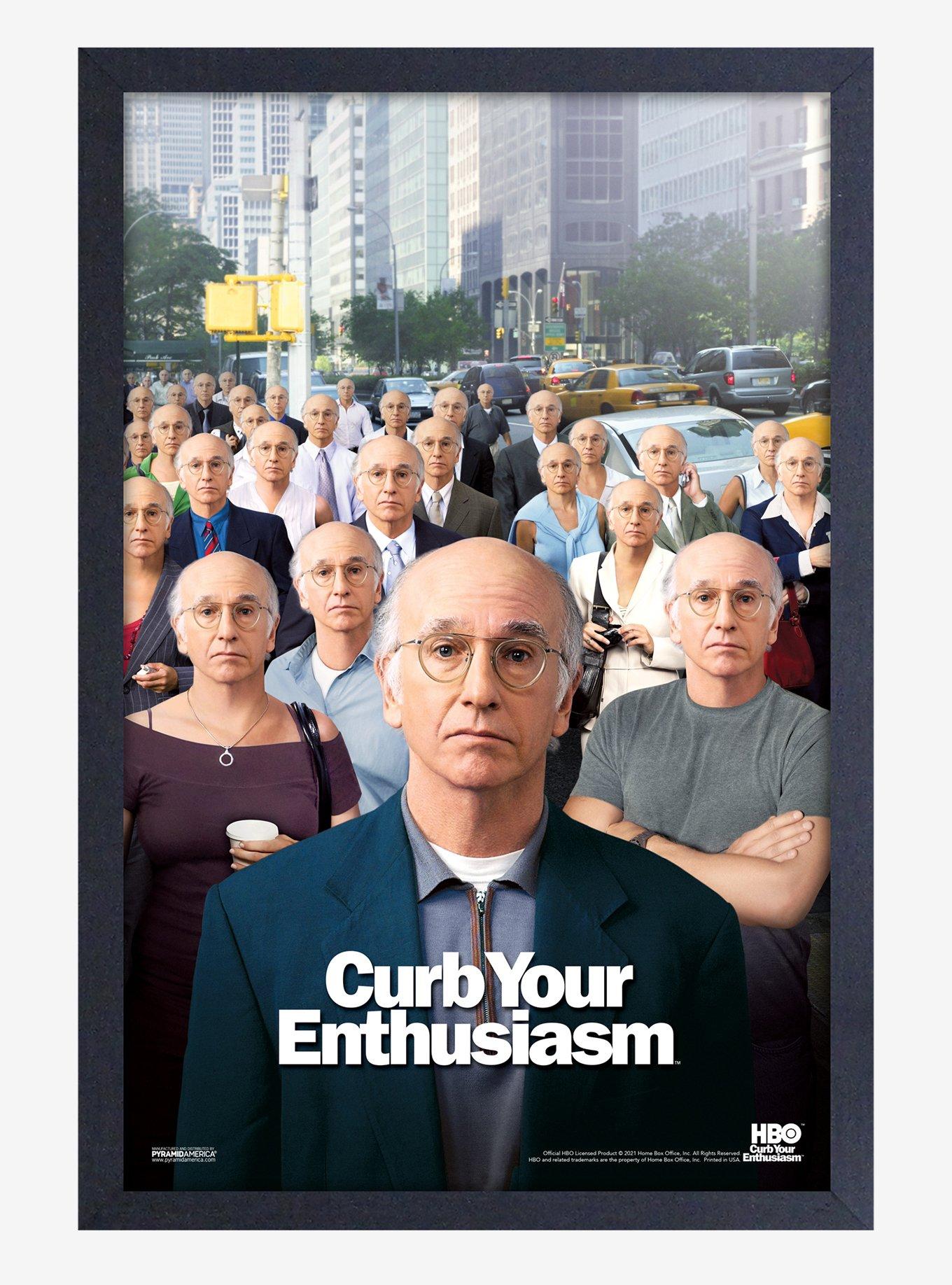 Curb Your Enthusiasm New York Framed Wood Wall Art, , hi-res