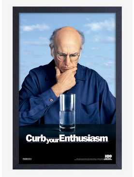 Curb Your Enthusiasm Water Framed Wood Wall Art, , hi-res