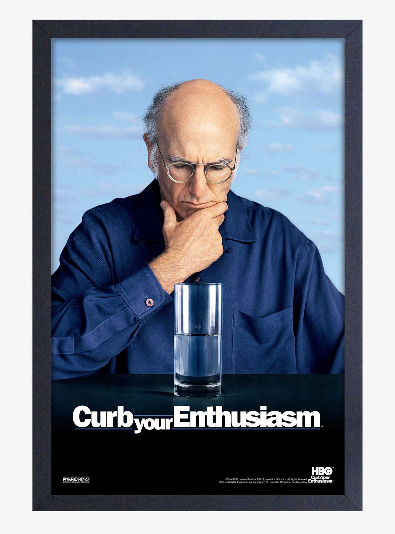 Curb Your Enthusiasm Water Framed Wood Wall Art, , hi-res
