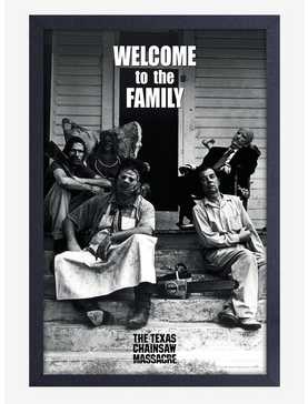 The Texas Chainsaw Massacre Welcome To The Family Framed Wood Wall Art, , hi-res