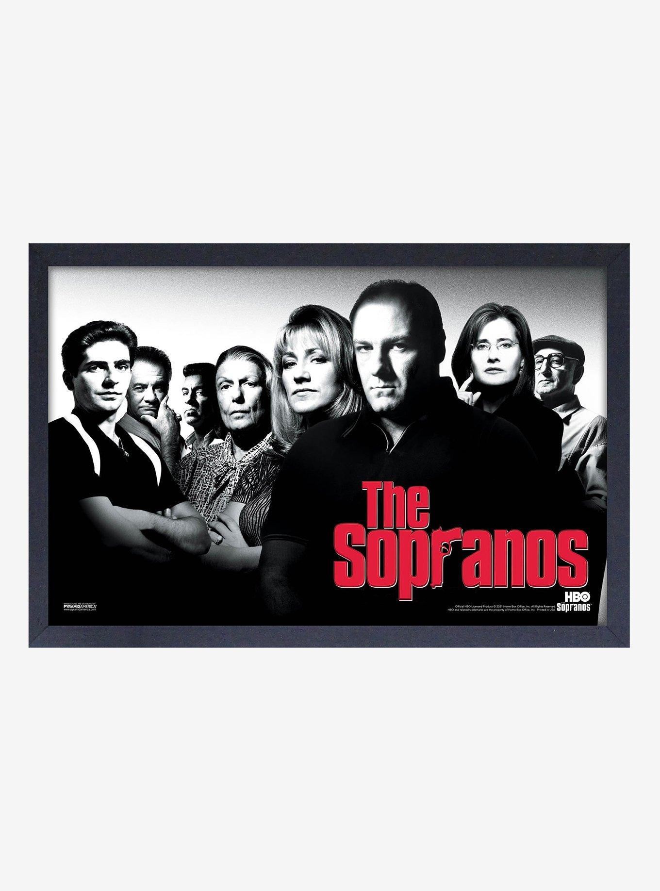 The Sopranos Logo Framed Wood Wall Art, , hi-res