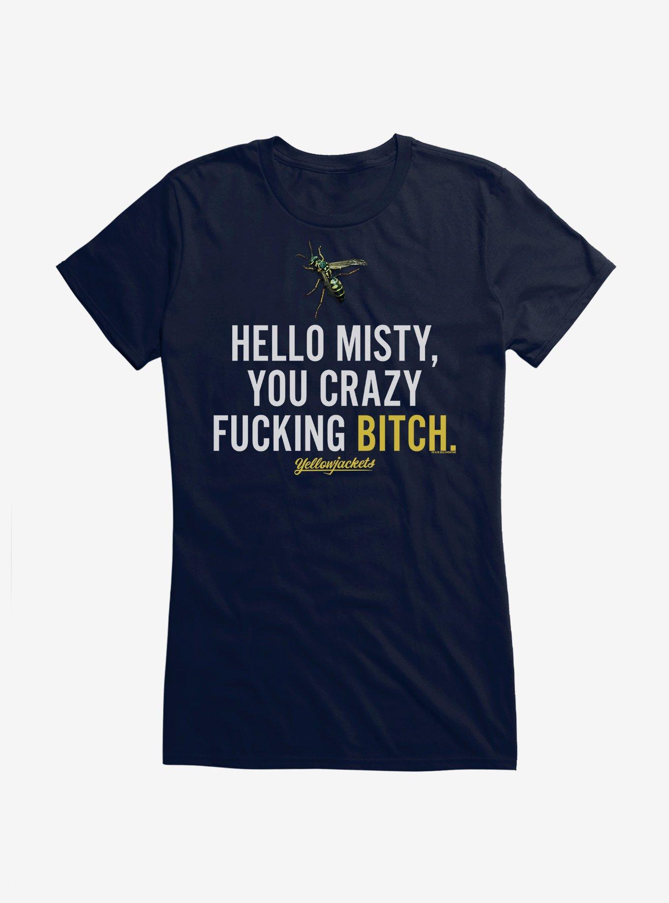 Yellowjackets Hello Misty Quote Girls T-Shirt, , hi-res