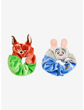Disney Zootopia Judy & Nick Figural Scrunchy Set - BoxLunch Exclusive , , hi-res
