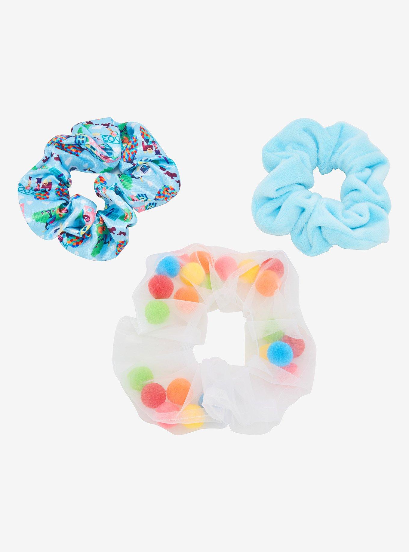 Disney Pixar Up Pom Pom Scrunchy Set - BoxLunch Exclusive, , hi-res