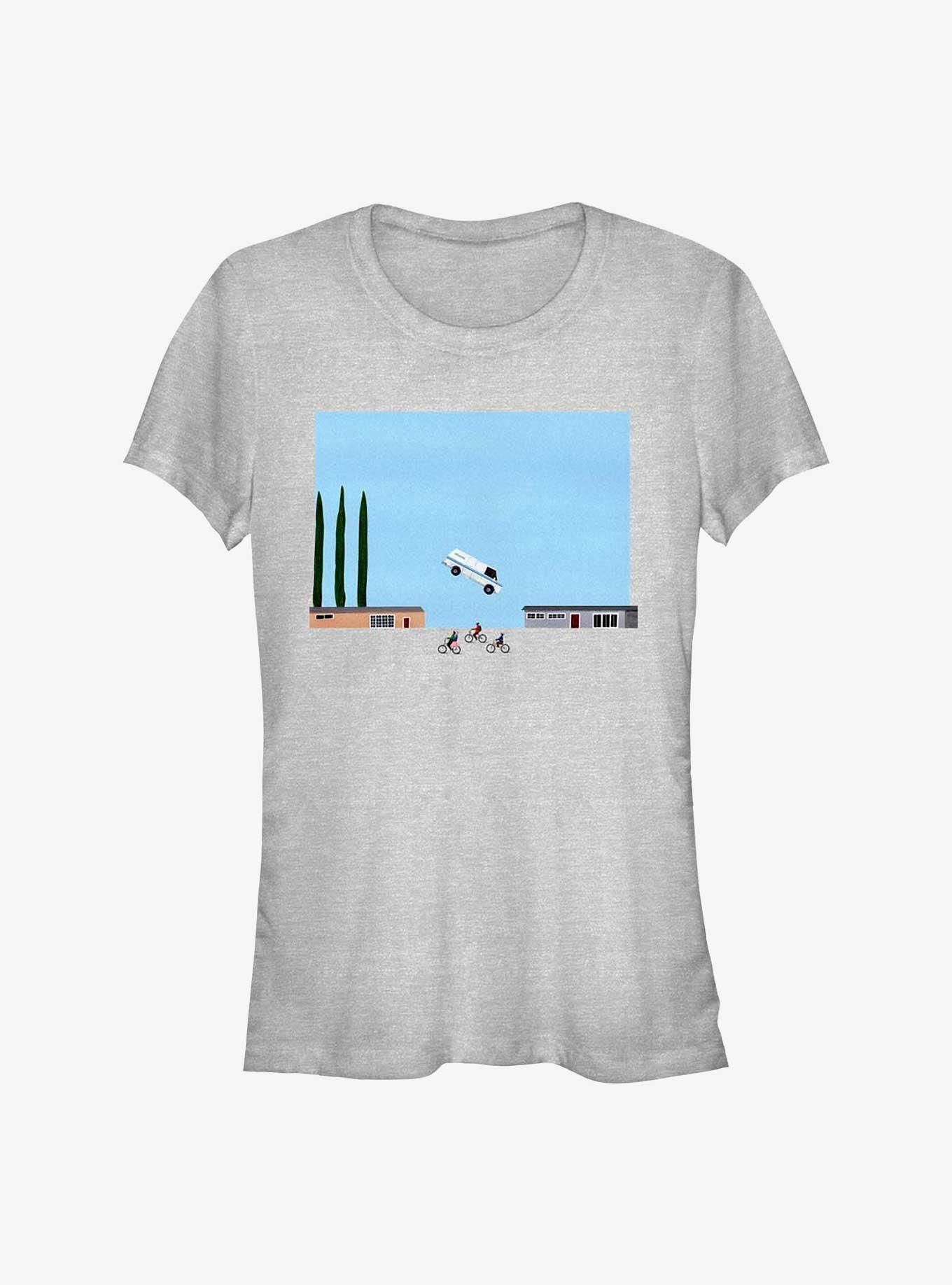 Stranger Things Flying Van Girls T-Shirt, , hi-res