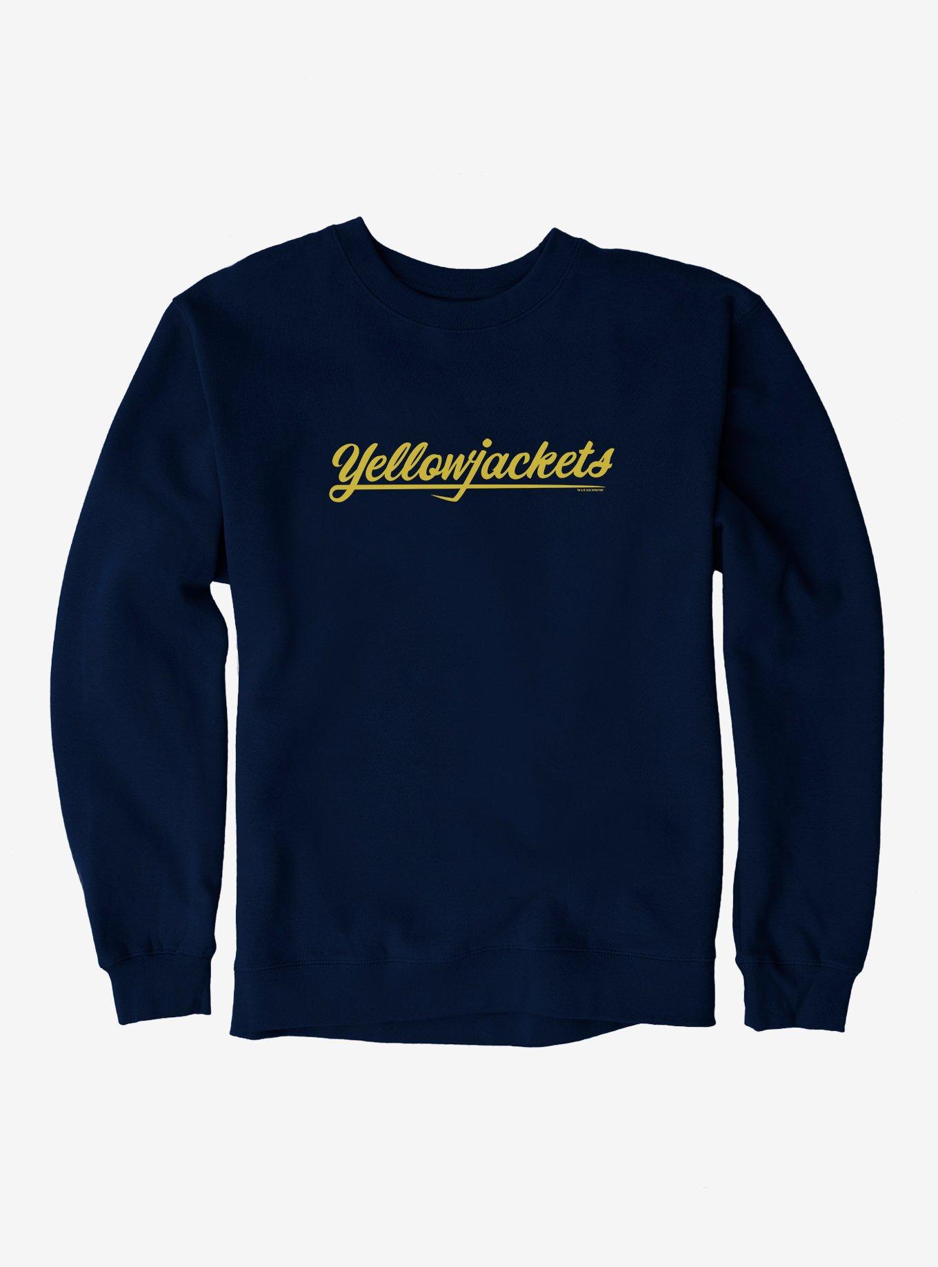 Yellowjackets Logo Sweatshirt, NAVY, hi-res