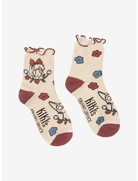 Studio Ghibli Kiki's Delivery Service Floral Ankle Socks, , hi-res
