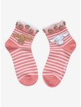Cinnamoroll & Mocha Strawberry Ankle Socks, , hi-res